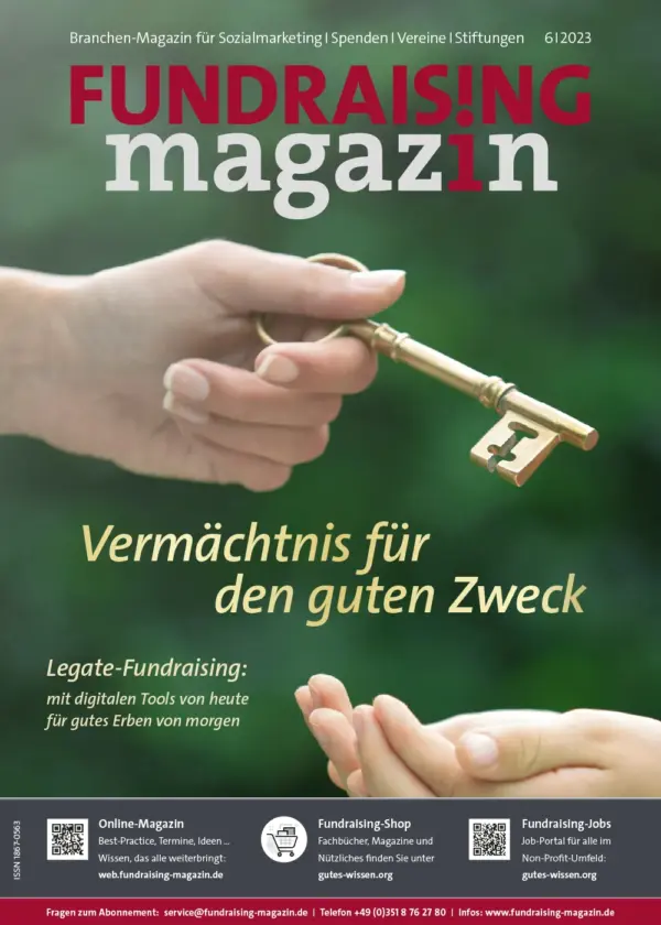 Vermächtnis für den guten Zweck